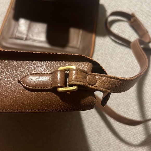 Valentino Garavani Vintage PROJECT Brown Leather Crossbody Bag - Picture 11 of 17